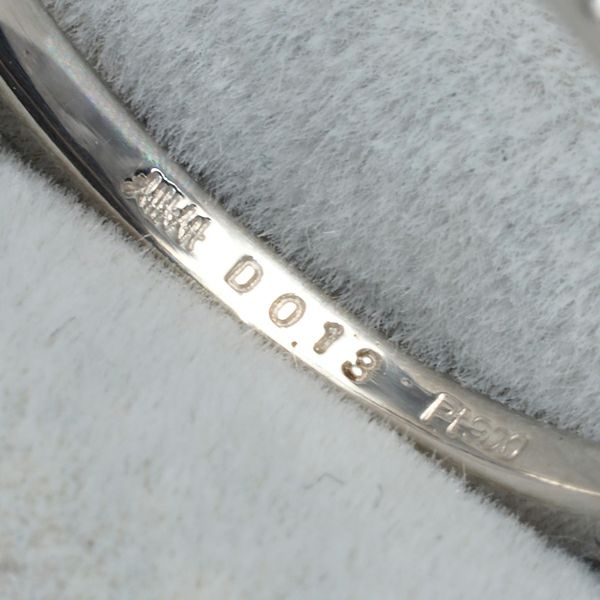 アーカー リング ダイヤ 0.13ct ティナティアラ 10号 Pt900 