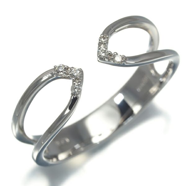 ダイヤ 0.03ct リング Pt900 