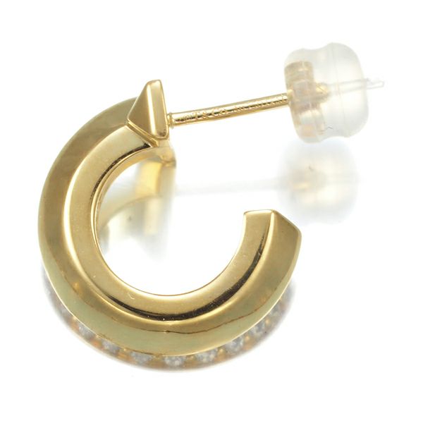 ティファニー ピアス ダイヤ 0.20ct Tワン 片耳 K18YG 