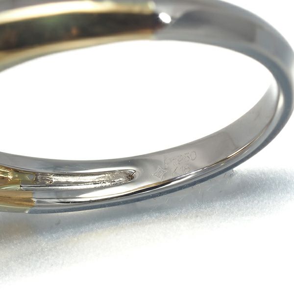 GSTV リング タンザナイト 1.00ct  15号 K18YG/Pt950 