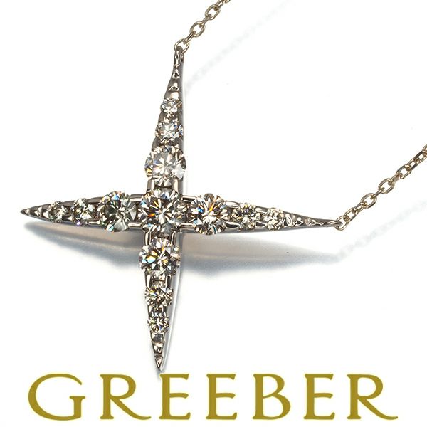 カシケイ ネックレス ダイヤ 1.00ct ネイキッド  K18BG 