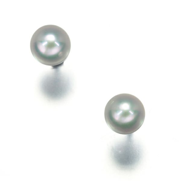 ミキモト ピアス ベビーパール アコヤ真珠 4.2mm K18WG 