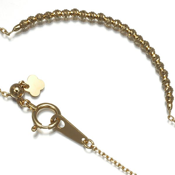 カットボール ブランコ  ネックレス K18YG/ワイヤー 