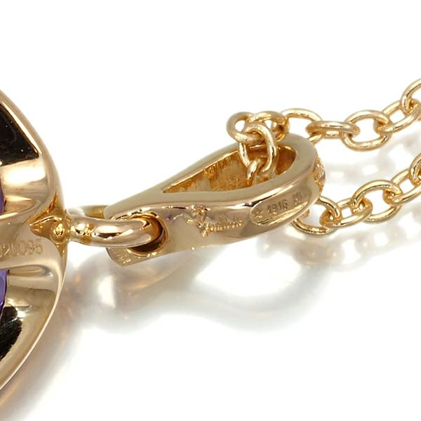 ポメラート ネックレス アメジスト ヴェレーノ  K18PG 