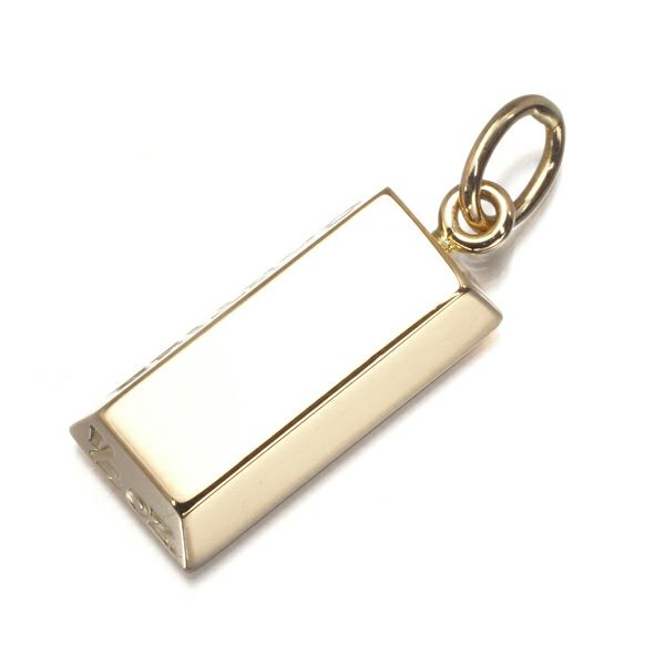 カルティエ ペンダントトップ  インゴット 1/4oz K18YG 