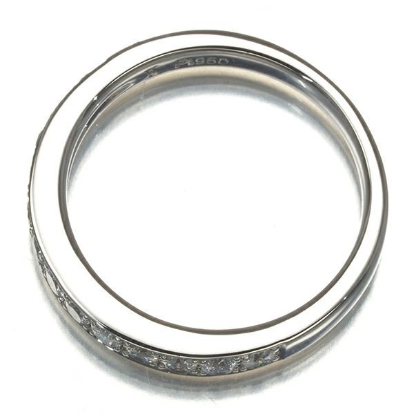 ヴァンドーム リング ダイヤ 0.30ct  ハーフエタニティ 7号 Pt950 