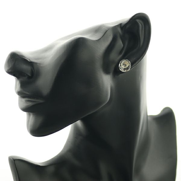 アガット ピアス ルチルクォーツ   K10YG 