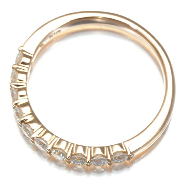 ヴァンドーム リング ダイヤ 0.30ct 9号 K18PG 