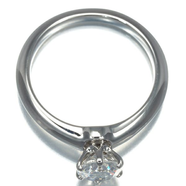 ティファニー リング ダイヤ 0.75ct ソリティア 11.5号 Pt950 