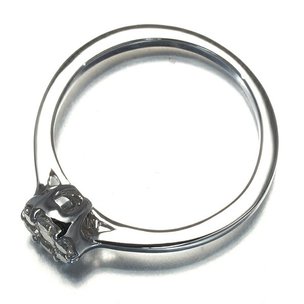 ダイヤ 0.20ct パヴェ リング K18WG 
