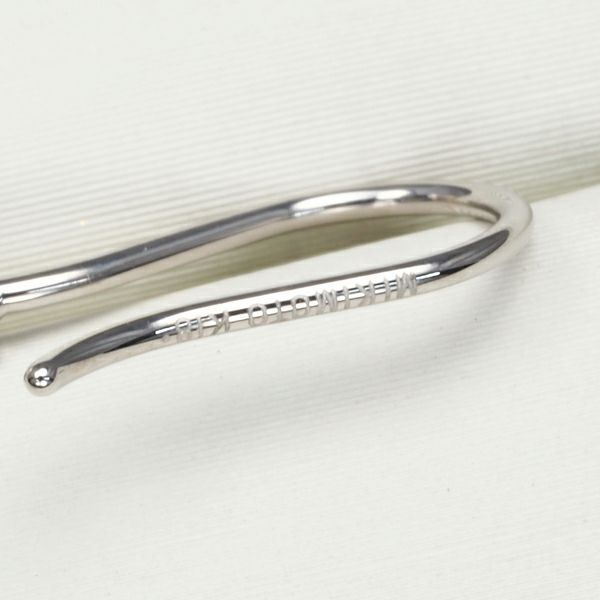 ミキモト ピアス パール アコヤ真珠 7.5mm ダイヤ  フック K18WG 