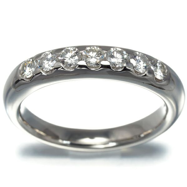 ダイヤ 0.51ct 7P  リング Pt900 
