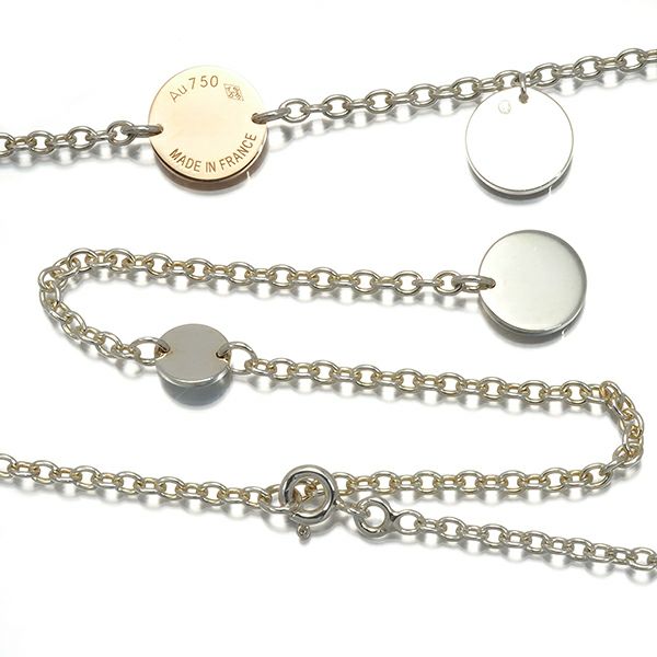 エルメス ネックレス  コンフェッティ セリエ ロング シルバー925/K18PG 