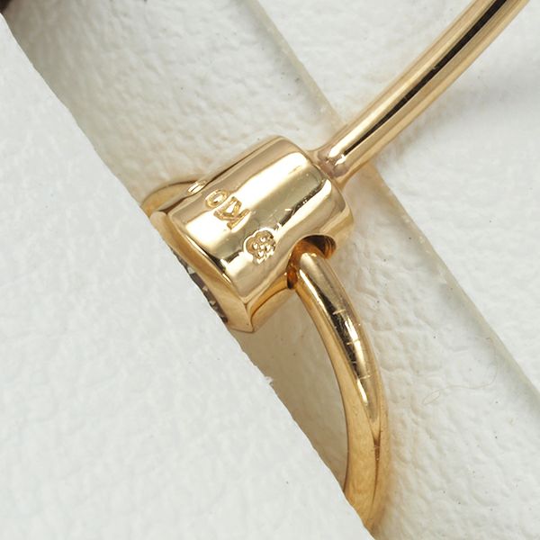 ヒロタカ ピアス ダイヤ 0.05ct トライバルアロー 片耳 K10YG 