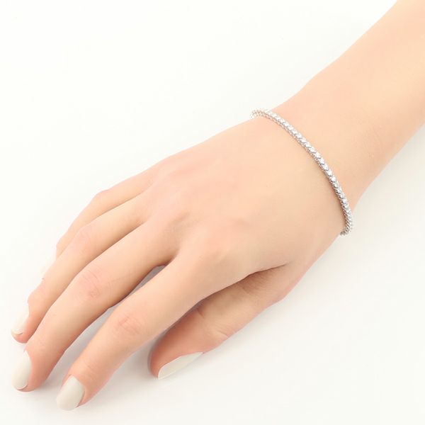 タサキ ブレスレット ダイヤ 1.86ct  テニス Pt900 