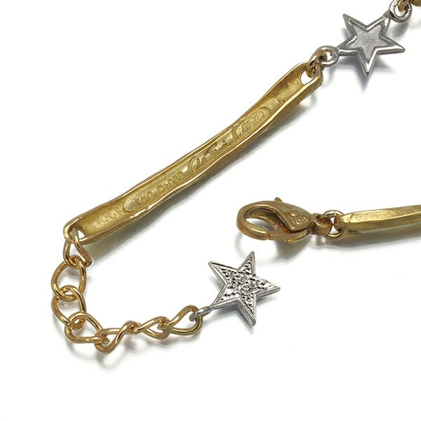 AsTime ブレスレット ダイヤ 0.03ct メルヘン 石川暢子 ムーン スター K18YG/Pt900 