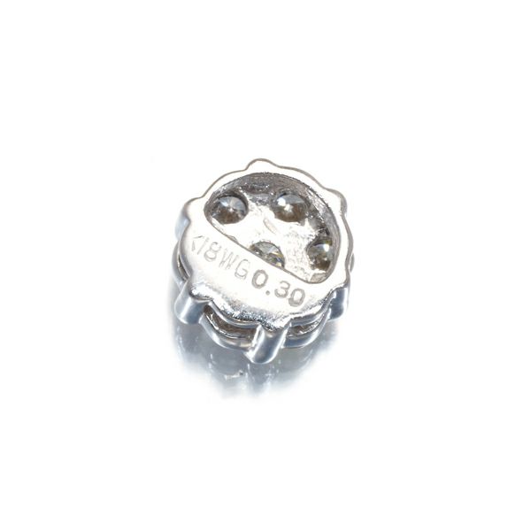 ダイヤ 0.30ct   ペンダントトップ K18WG 