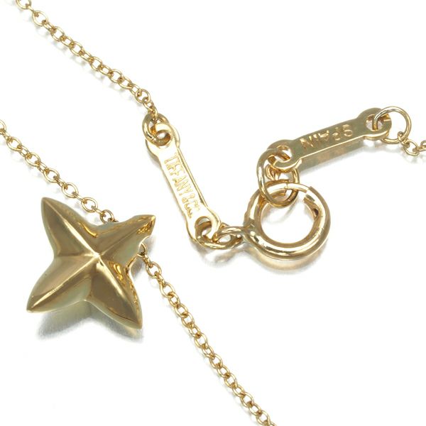 ティファニー ネックレス  シリウススター  K18YG 