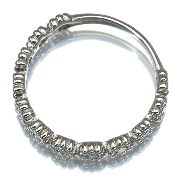 ダイヤ 0.22ct フラワー ガーランド  リング Pt900 