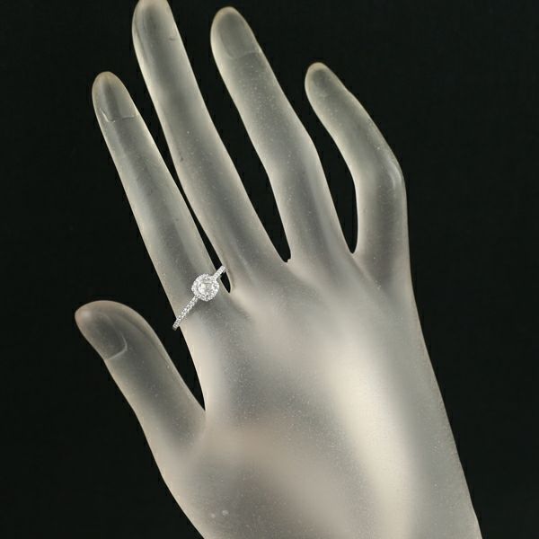 ローズカットダイヤ 0.10ct/0.15ct   リング Pt900 