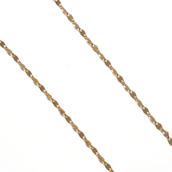 ペタル チェーンネックレス  45cm K18YG 