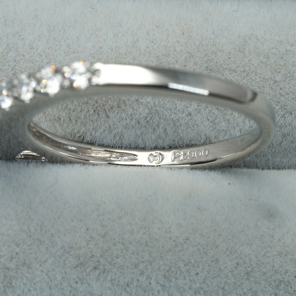 タサキ リング ダイヤ 0.23ct  9号 Pt900 
