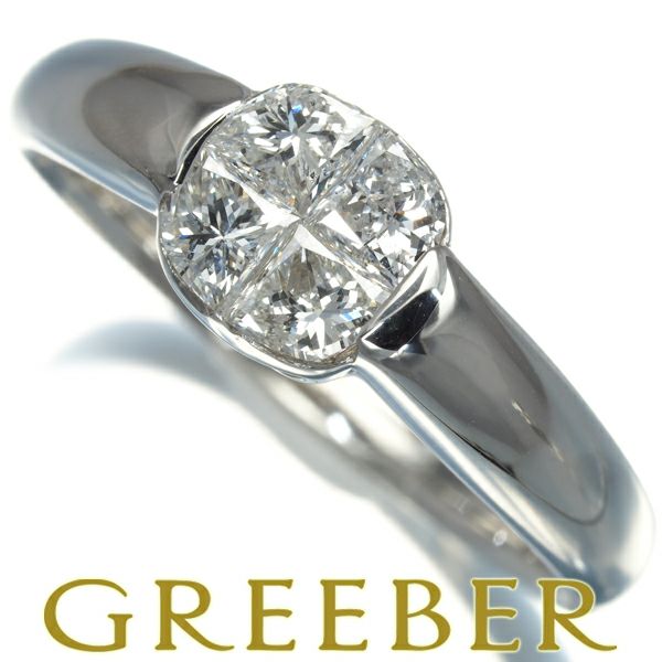 ダイヤ 0.90ct 4P リング Pt900 