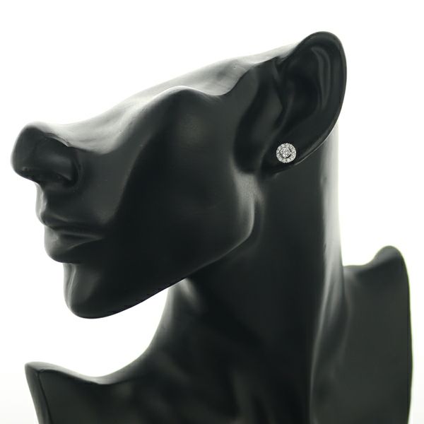 フォーエバーマーク ピアス ダイヤ 0.34ct/0.22ct センターオブマイユニバース Pt900