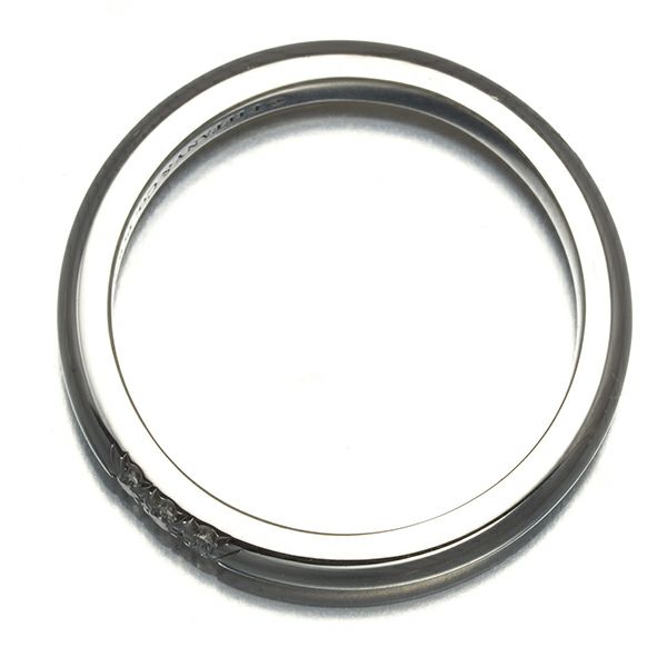 ティファニー リング ダイヤ フォーエバーバンド ウェディング 2.0mm 3P　6.5号 Pt950 