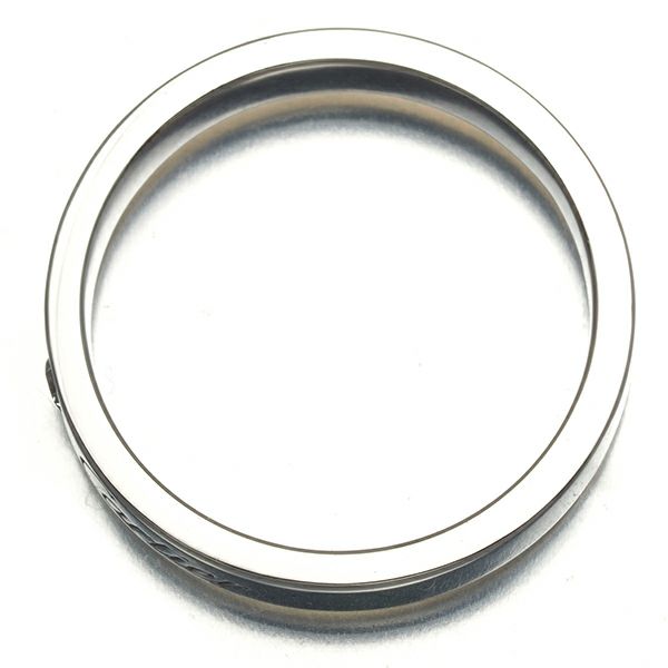 カルティエ リング ダイヤ Cドゥ エングレーブド ウェディング 50号 Pt950 