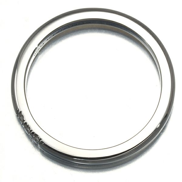 ティファニー リング ダイヤ フォーエバーバンド ウェディング 2.0mm 3P　10号 Pt950 