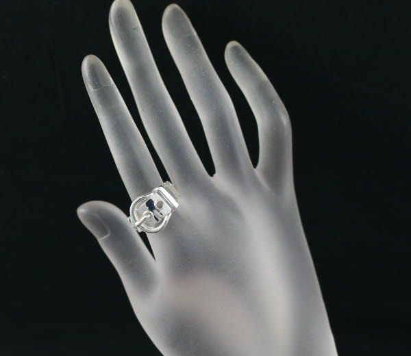 エルメス リング  ブックルセリエ 11号 シルバー925 