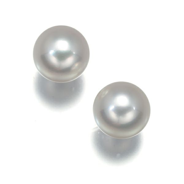 ミキモト ピアス パール アコヤ真珠 7.2mm  一粒 K18WG 