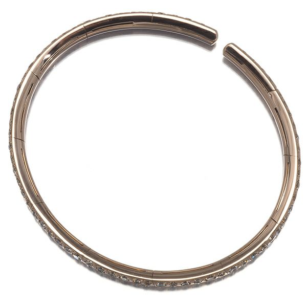 カシケイ ブレスレット ダイヤ 2.70ct カシケイバンド バングル K18PG 