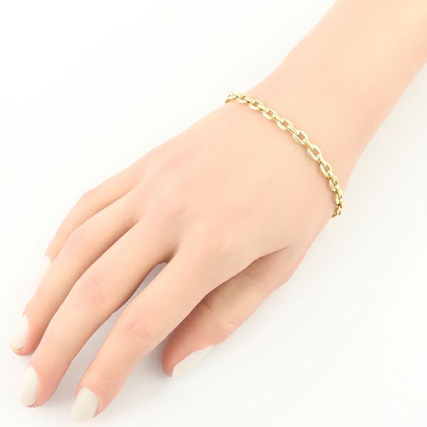 カルティエ ブレスレット  メプラット チェーン K18YG 