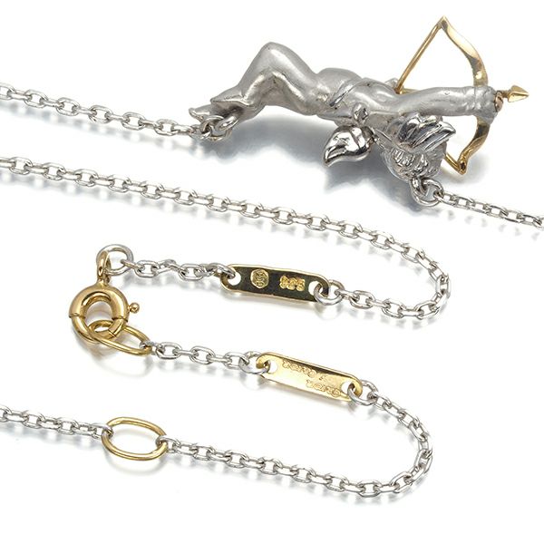 カレライカレラ ネックレス   妖精 天使 エンジェル シルバー925/K18YG 