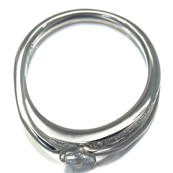 ダイヤ 0.22ct/0.25ct 2種カット  リング Pt900 