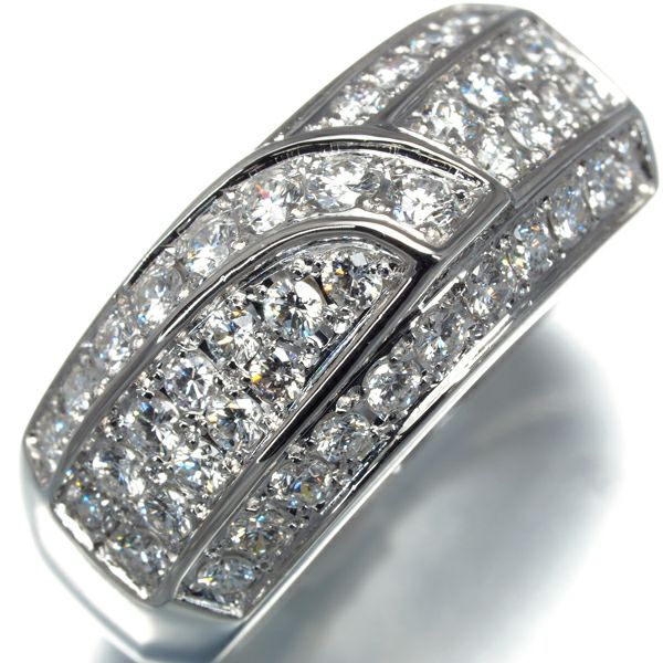 ポーラ リング ダイヤ 0.86ct  14号 Pt900 