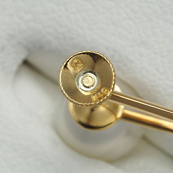 ミキモト イヤリング パール アコヤ真珠 8.5mm   K18YG 