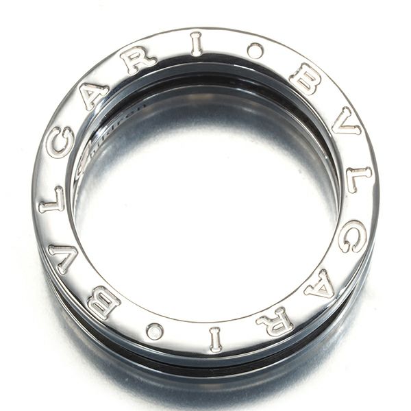 ブルガリ リング  セーブザチルドレン 52号 シルバー925/セラミック 