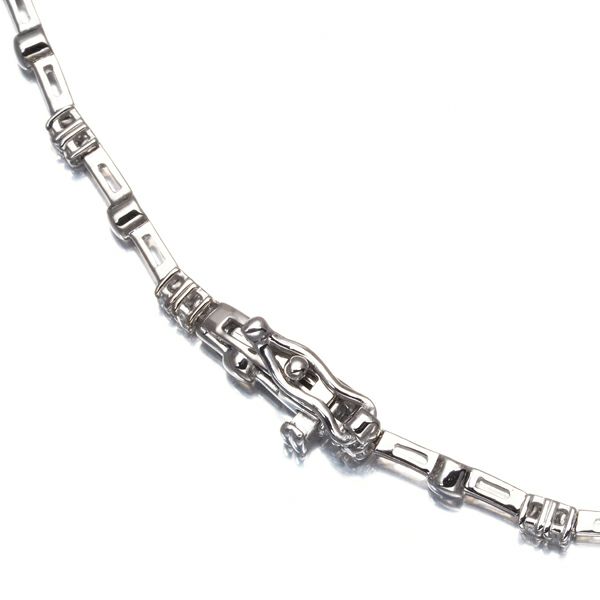 ヴァンドーム ブレスレット ダイヤ 0.22ct  ステーション K18WG 