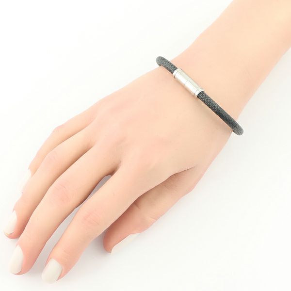 ルイヴィトン ブレスレット  ブラスレ キープイット ダミエ キャンバス/合金 