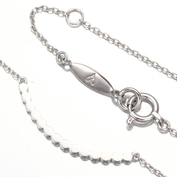 アーカー ネックレス ダイヤ 0.07ct ビリーブユー  K18WG 