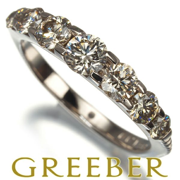 カシケイ リング ダイヤ 1.00ct ネイキッド 11号 K18BG 