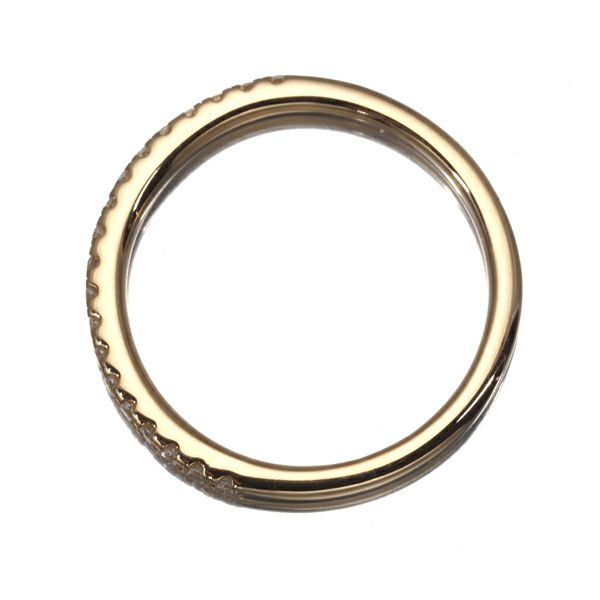 スタージュエリー リング ダイヤ 0.07ct  ピンキー 1号 K18YG 