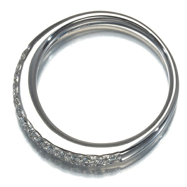 ポンテヴェキオ リング ダイヤ 0.22ct  7.5号 K18WG 