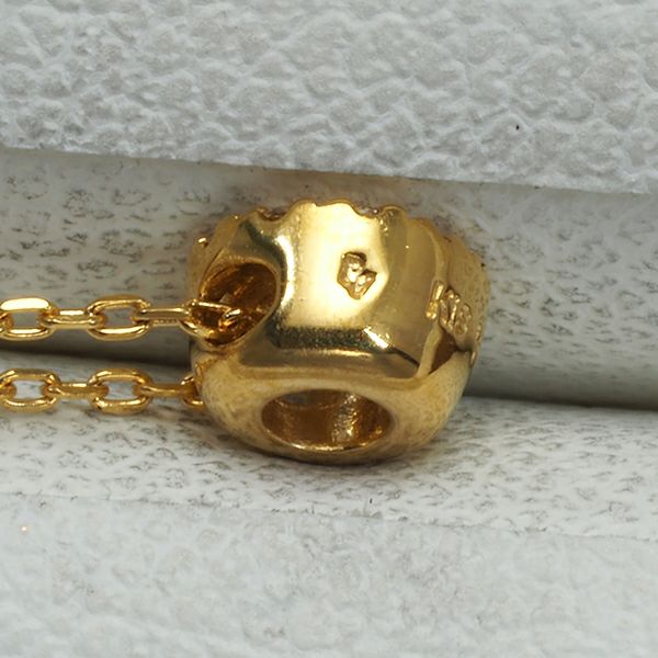 ポンテヴェキオ ネックレス ダイヤ 0.08ct   サークル K18YG 