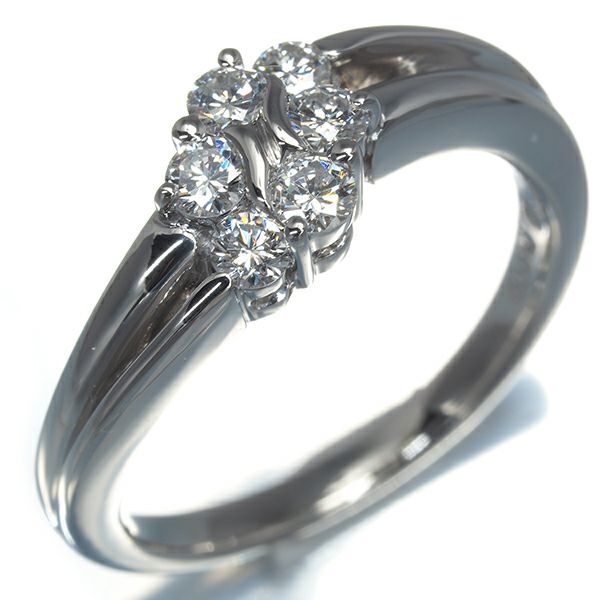 モニッケンダム リング ダイヤ 0.36ct  11号 Pt900 
