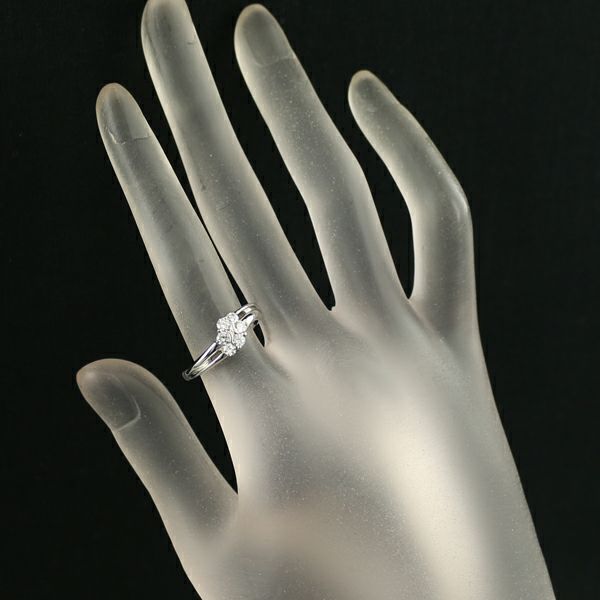モニッケンダム リング ダイヤ 0.36ct  11号 Pt900 