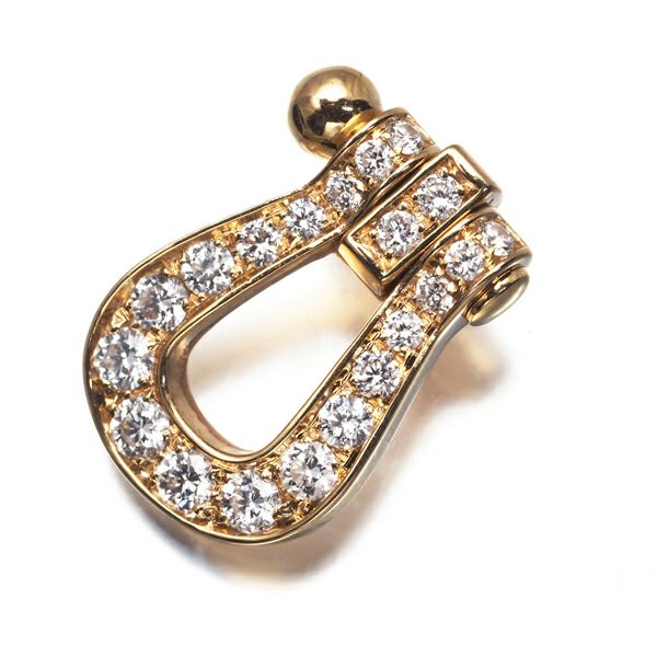 フレッド ピアス ダイヤ フォース10 MM 片耳 K18PG 